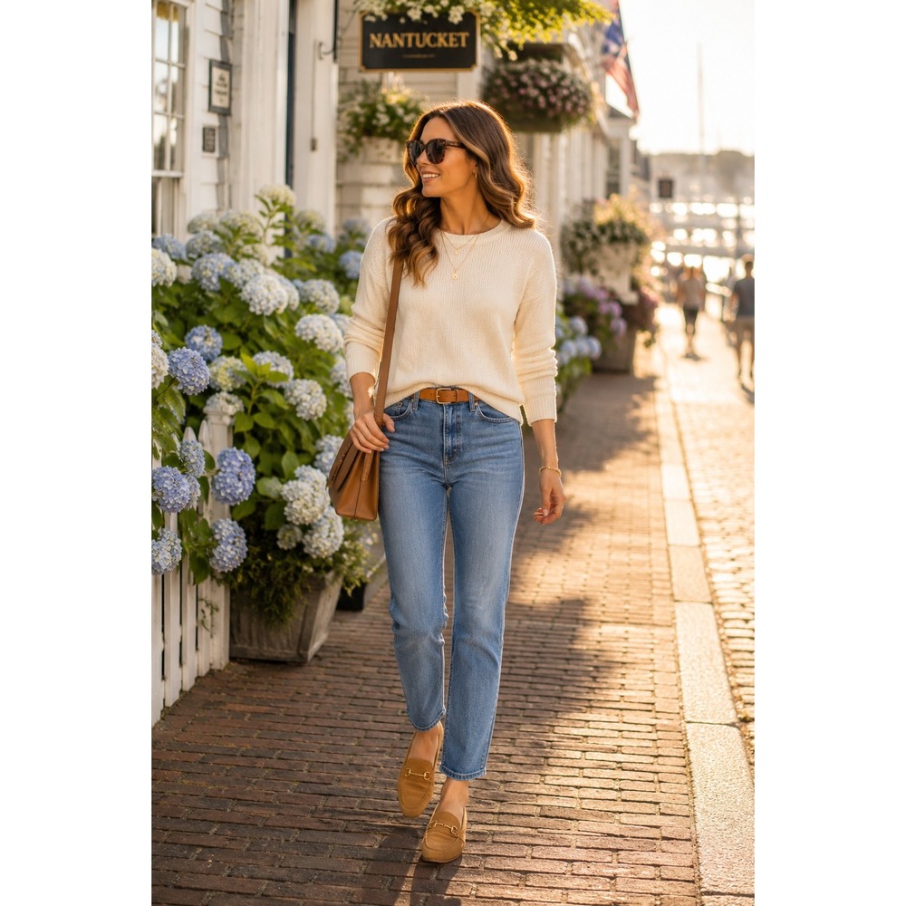FRAME Le Sylvie Slender Straight High Rise Jeans LAPS Blue Size 25 LSY416